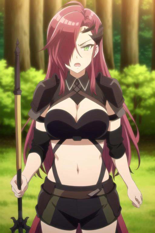 (masterpiece),  sistia rouge,  red hair on Tensor.Art