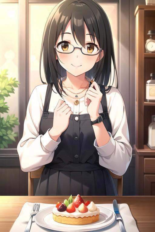 (masterpiece),  kamijou haruna,  brown eyes on Tensor.Art