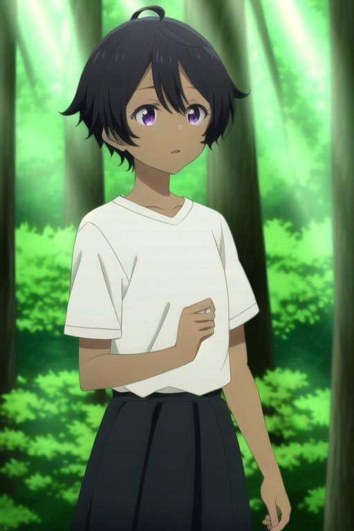 (masterpiece),  yakishio remon,  black hair on Tensor.Art