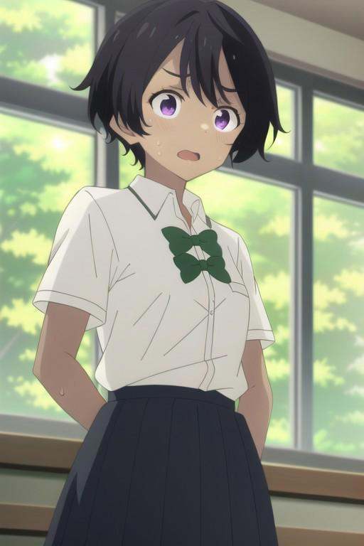 (masterpiece),  yakishio remon,  black hair on Tensor.Art