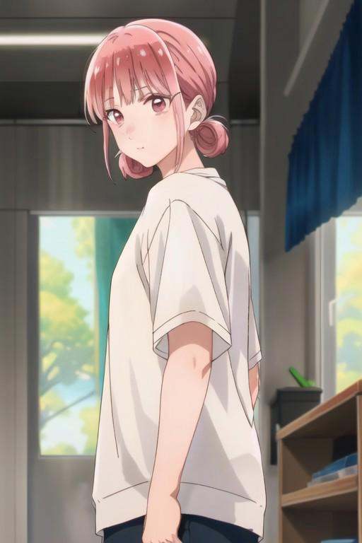 (masterpiece),  chono hina,  pink hair on Tensor.Art