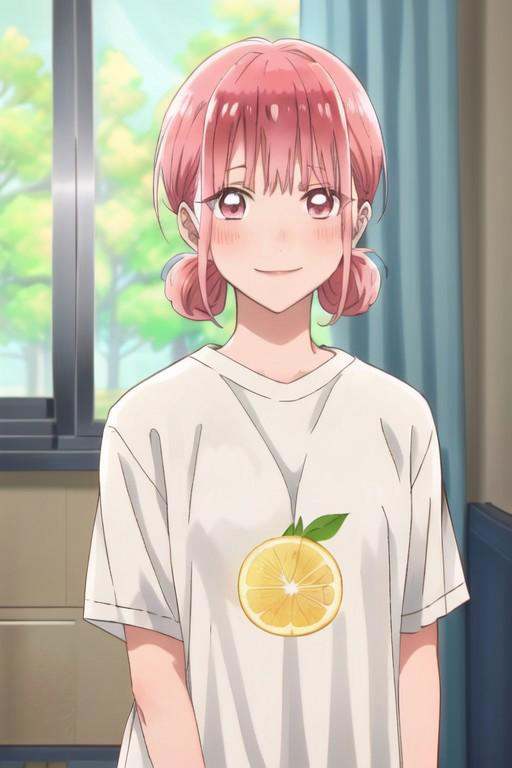 (masterpiece),  chono hina,  pink hair on Tensor.Art