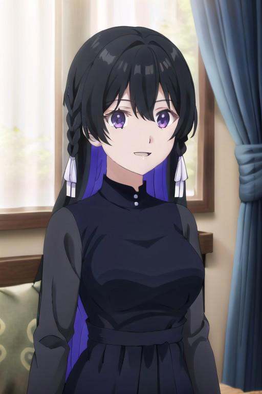 (masterpiece),  tinasha,  black hair on Tensor.Art