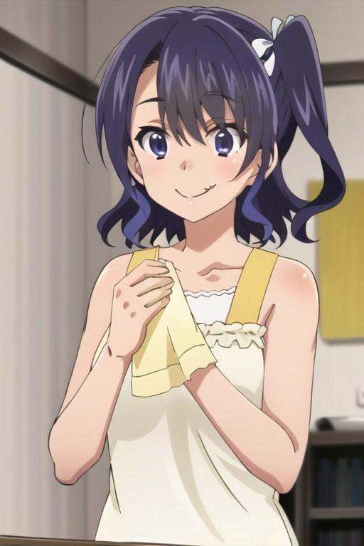 (masterpiece),  yokoya riko,  purple hair on Tensor.Art
