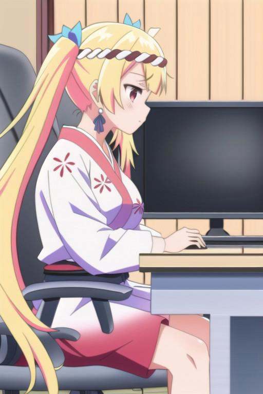 (masterpiece),  hikari matsuriya,  long hair on Tensor.Art