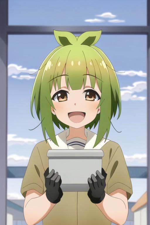(masterpiece),  bashame meme,  green hair on Tensor.Art