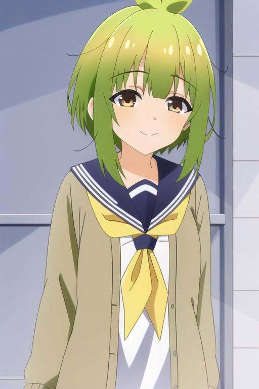 (masterpiece),  bashame meme,  green hair on Tensor.Art