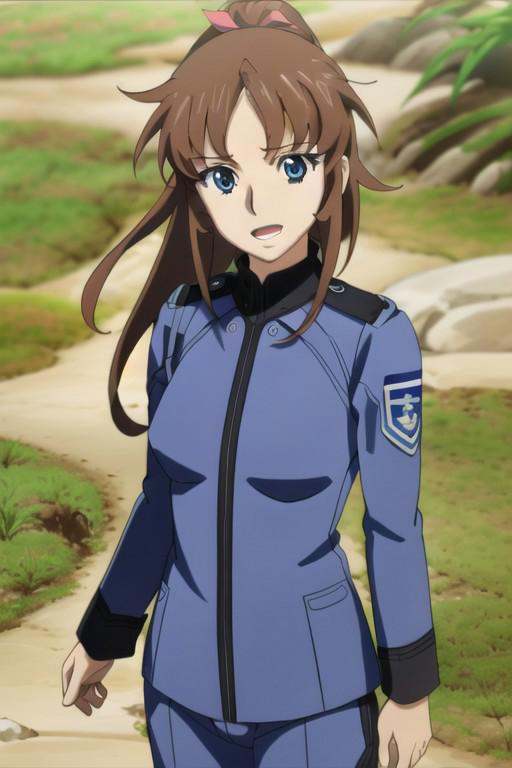 (masterpiece),  kiryu mikage,  brown hair on Tensor.Art