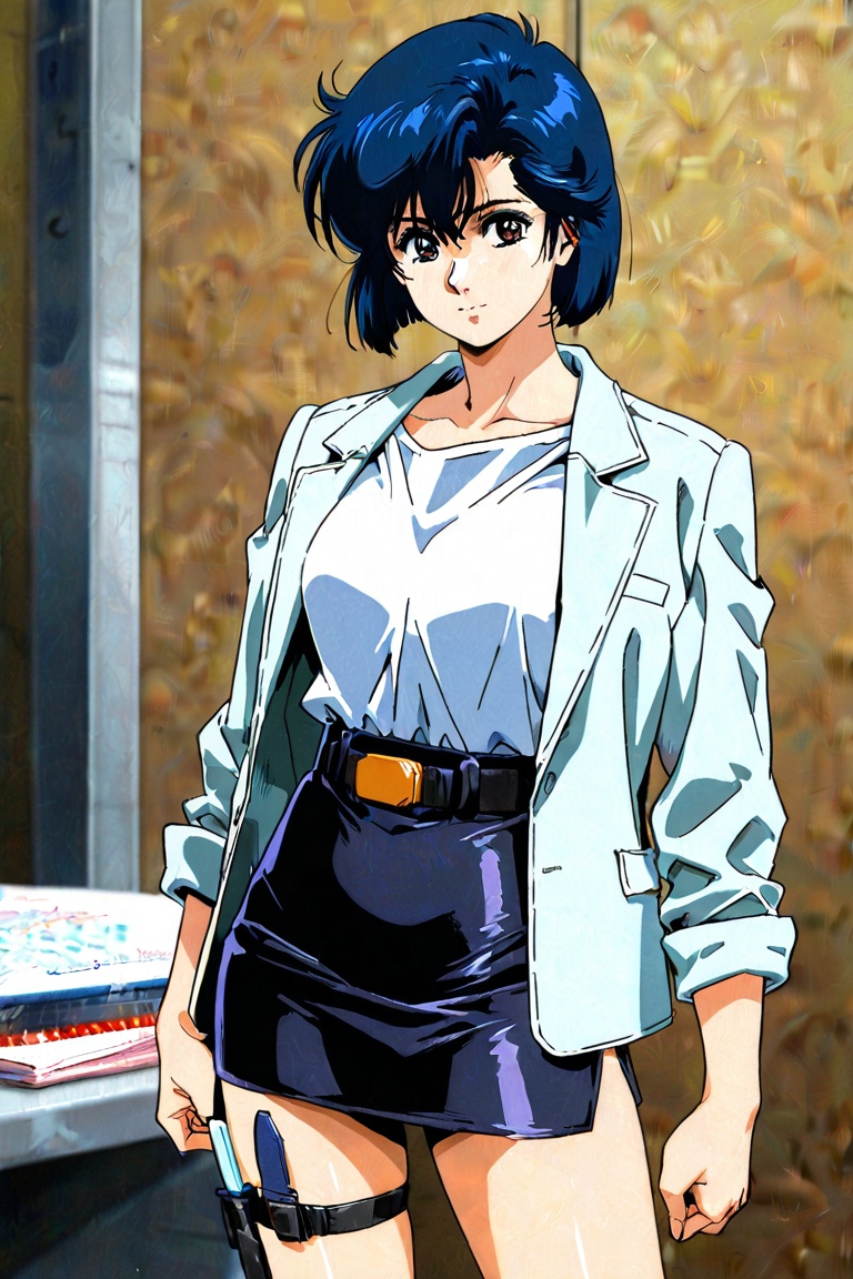 1girl,  solo,  nogami saeko \(city hunter\) on Tensor.Art