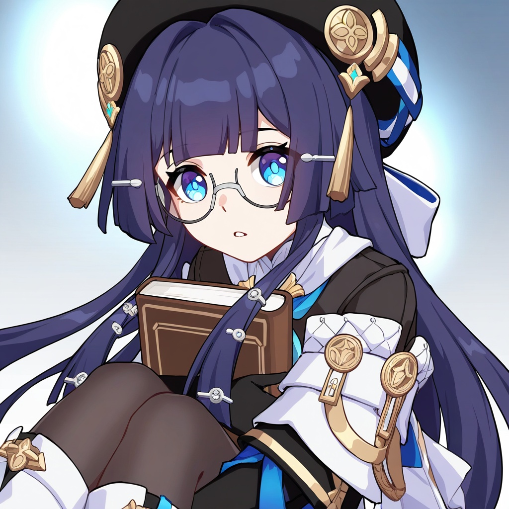 Pela (honkai star rail),  black hair,  long hair on Tensor.Art