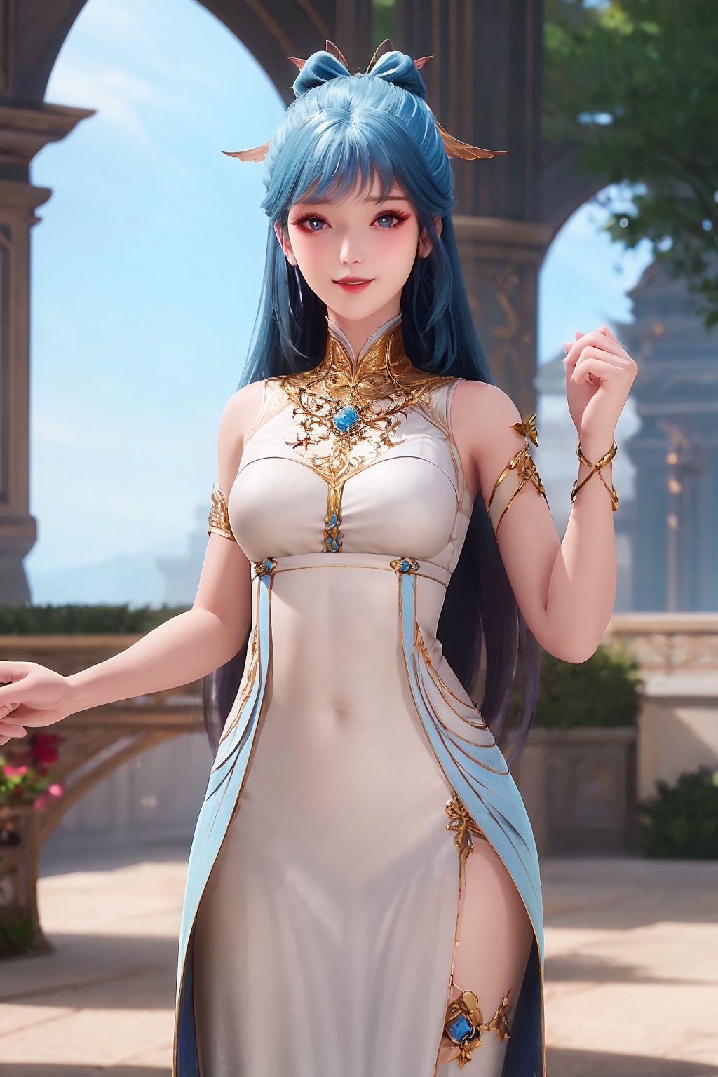 1girl,  solo,  long hair on Tensor.Art