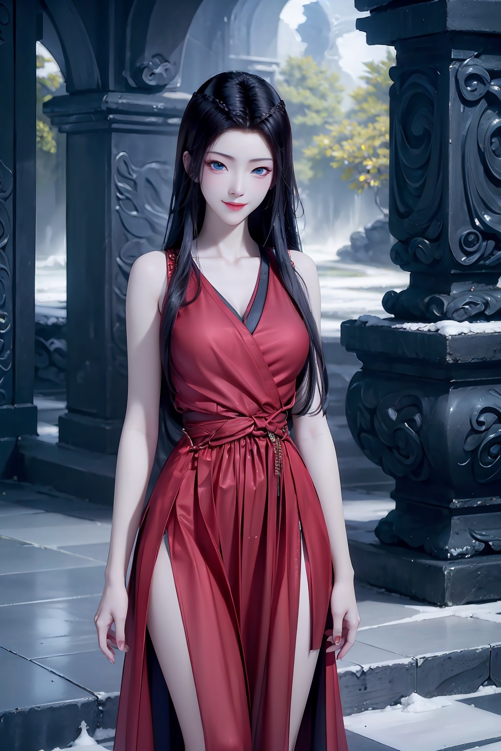 1girl,  solo,  long hair on Tensor.Art
