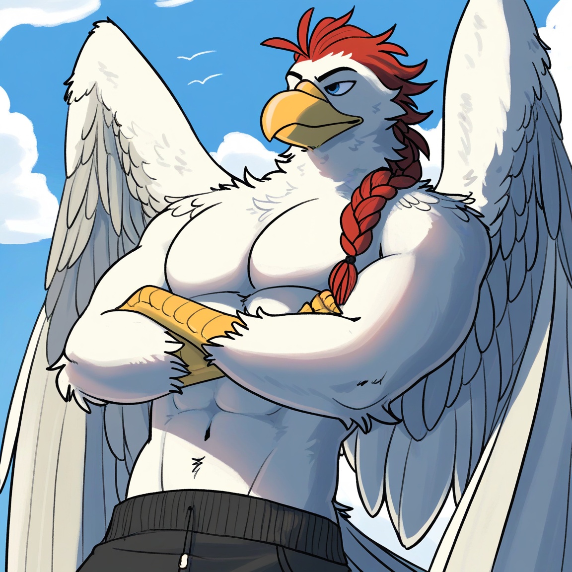 zucchinifuzz,  accipitriform,  avian on Tensor.Art