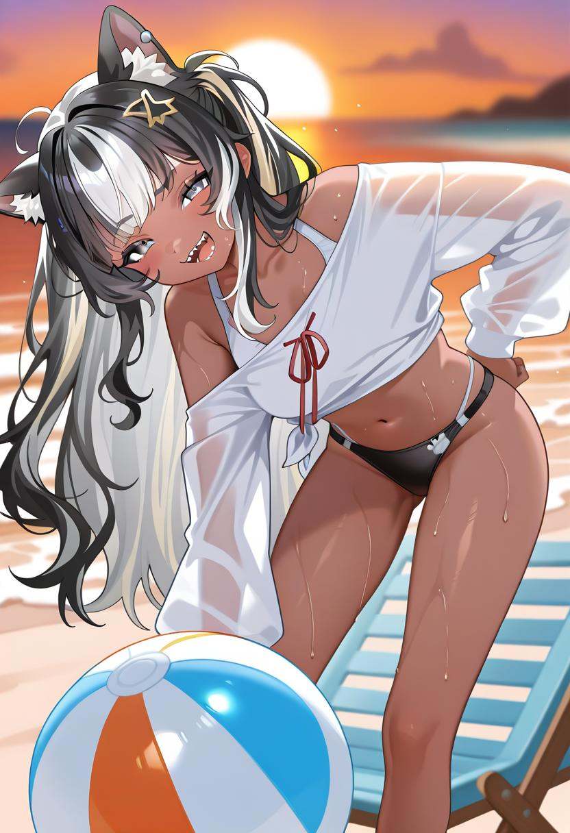 rara rocora,  dark skin,  black hair on Tensor.Art