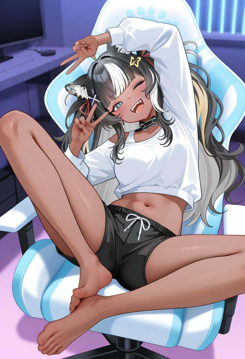 rara rocora,  dark skin,  black hair on Tensor.Art