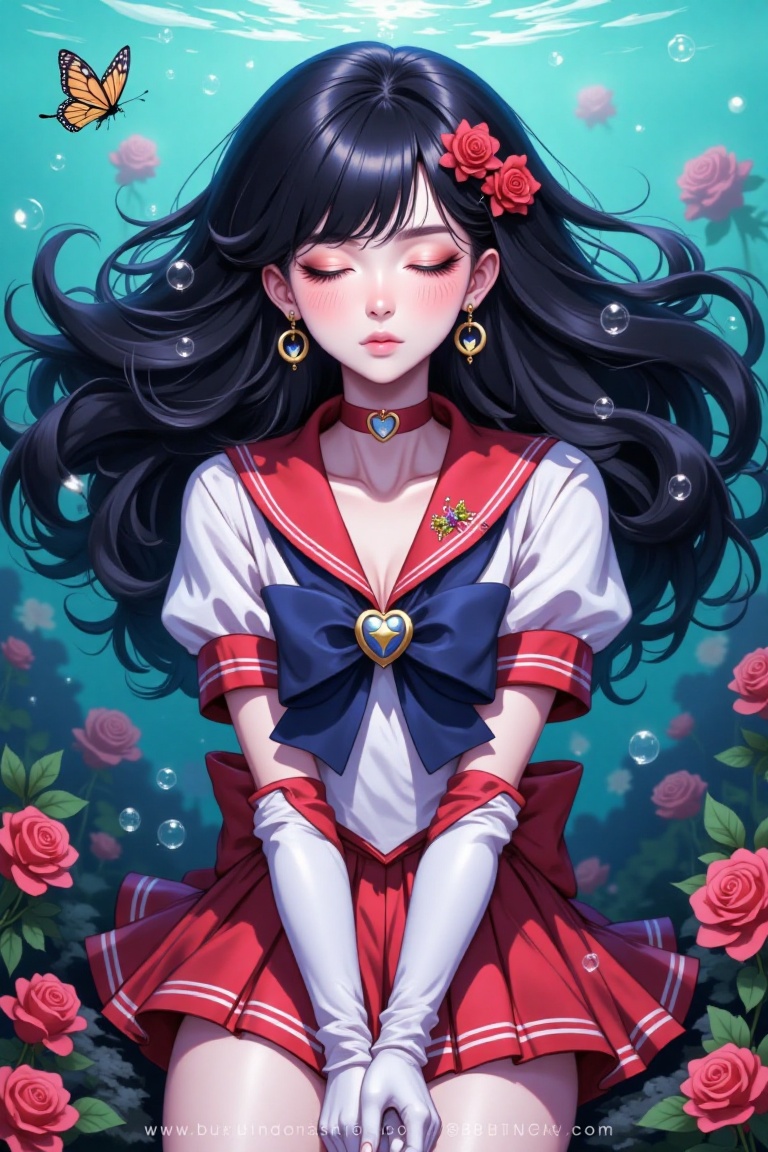 1girl,  solo,  long hair on Tensor.Art