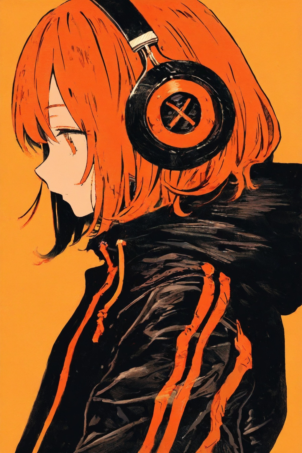 1girl,  solo,  short hair on Tensor.Art