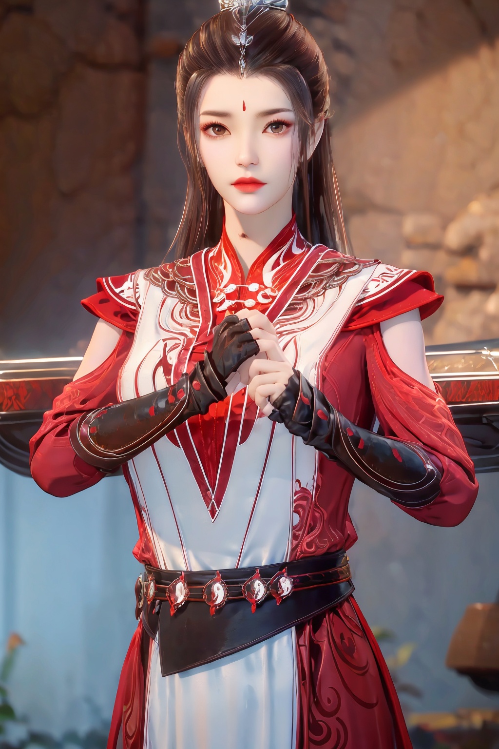 1girl,  solo,  long hair on Tensor.Art