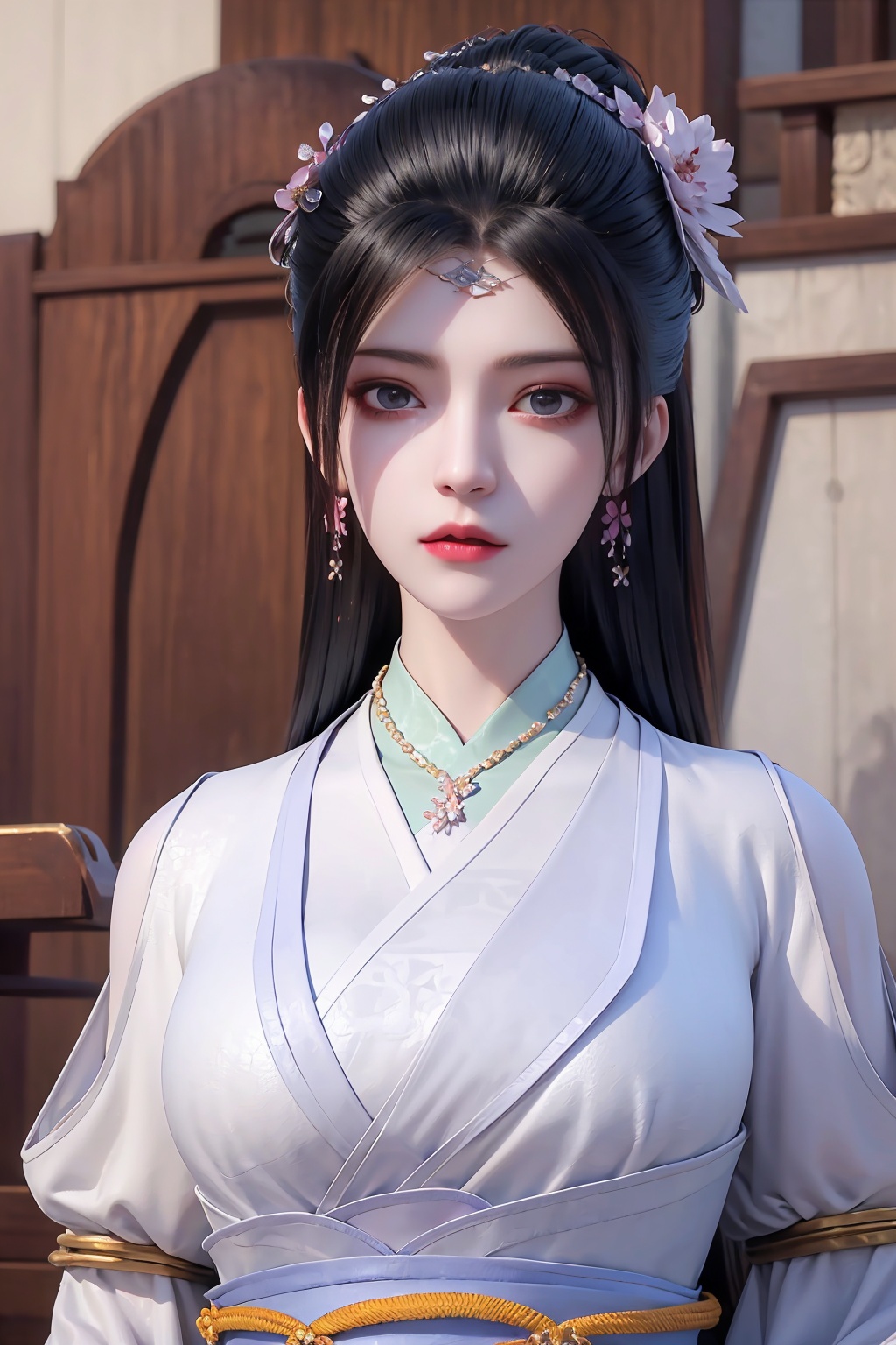 1girl,  solo,  long hair on Tensor.Art