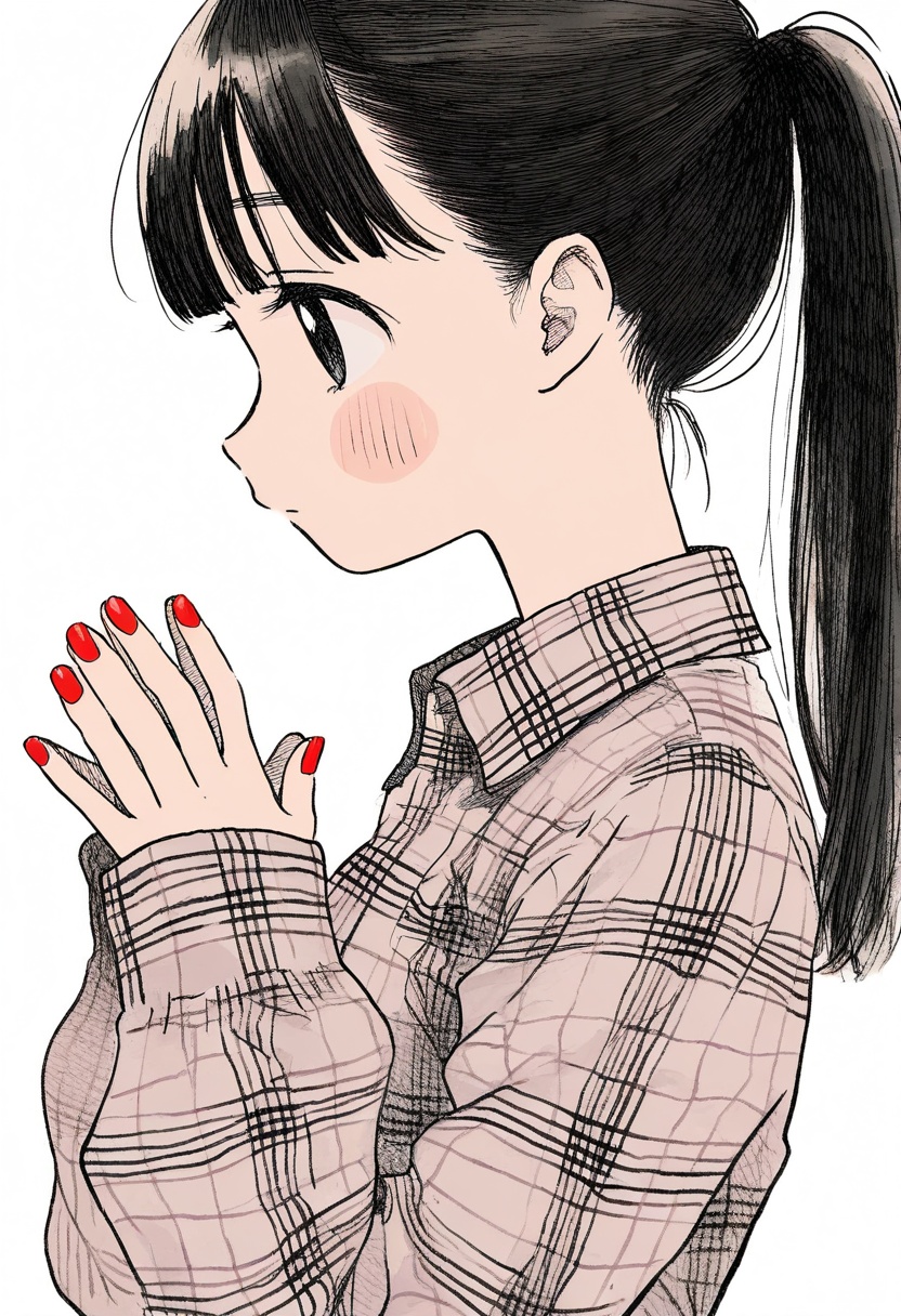 traditional media,  itukaki,  1girl on Tensor.Art