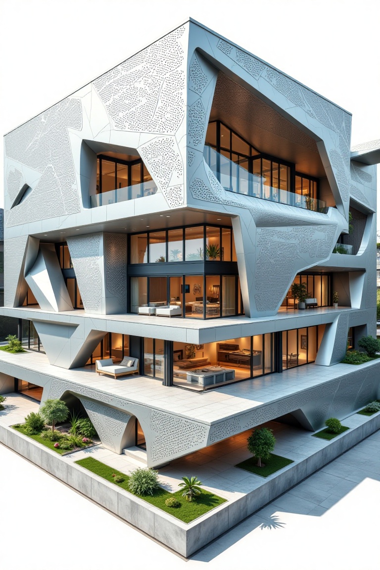 Beautiful modern design Collage,  section,  Presents Modern on Tensor.Art