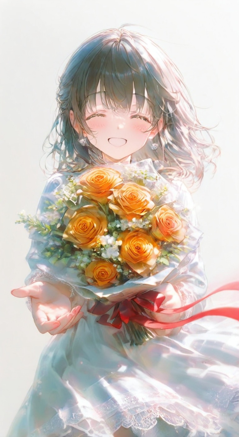 Masterpiece,  one girl,  smiling face on Tensor.Art