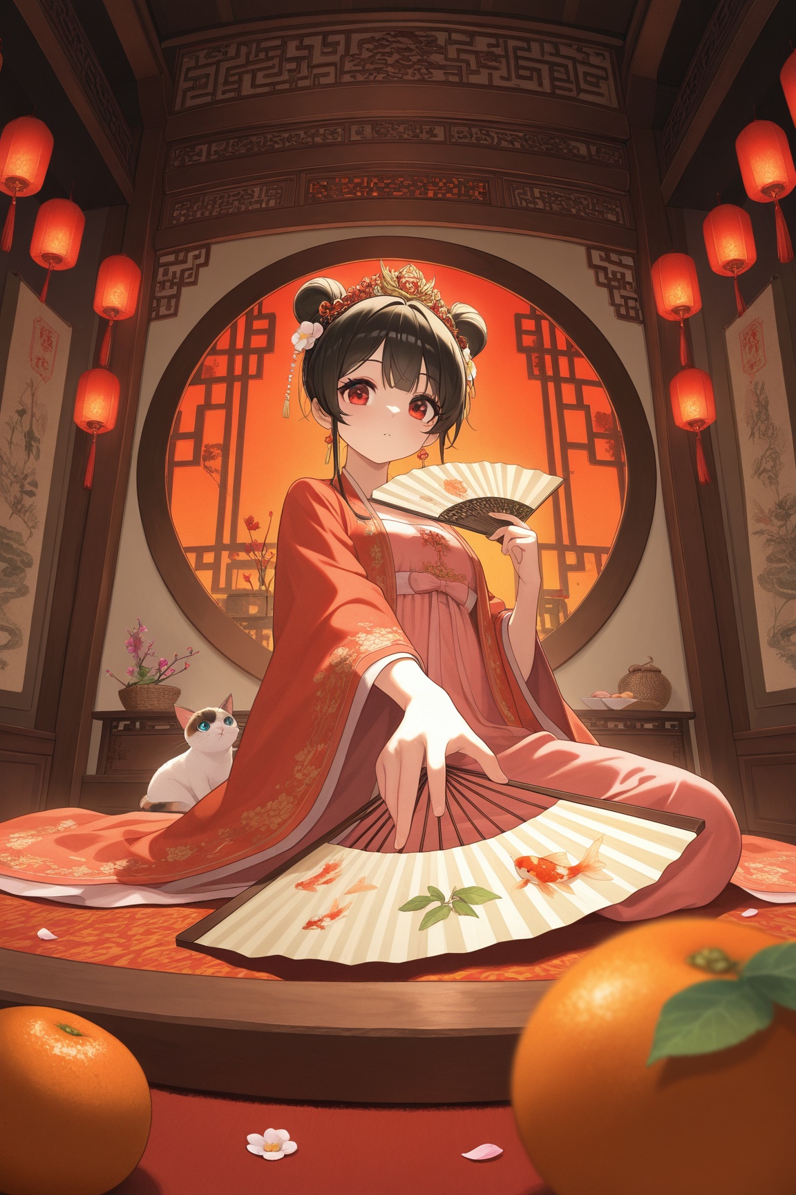 1girl,  solo,  basket on Tensor.Art