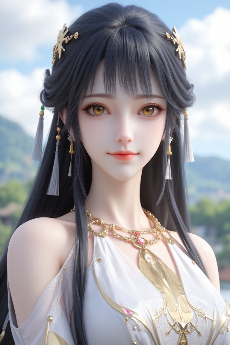 1girl,  solo,  long hair on Tensor.Art