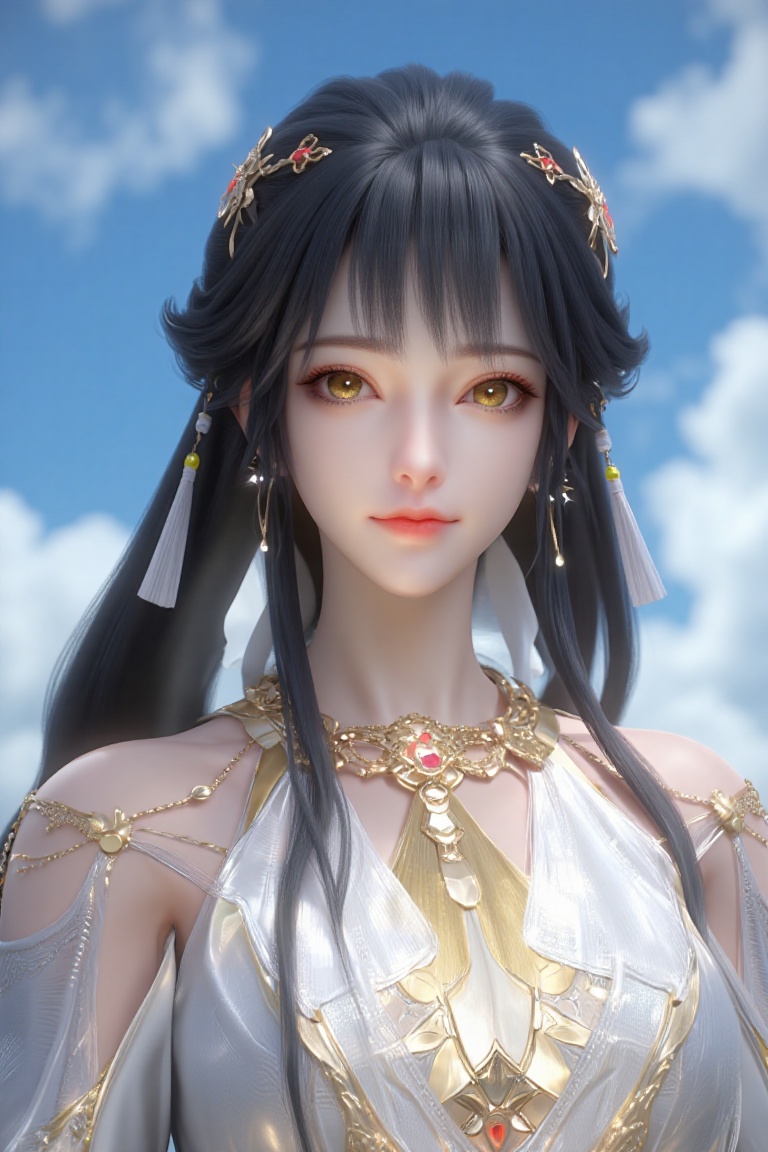 1girl,  solo,  long hair on Tensor.Art