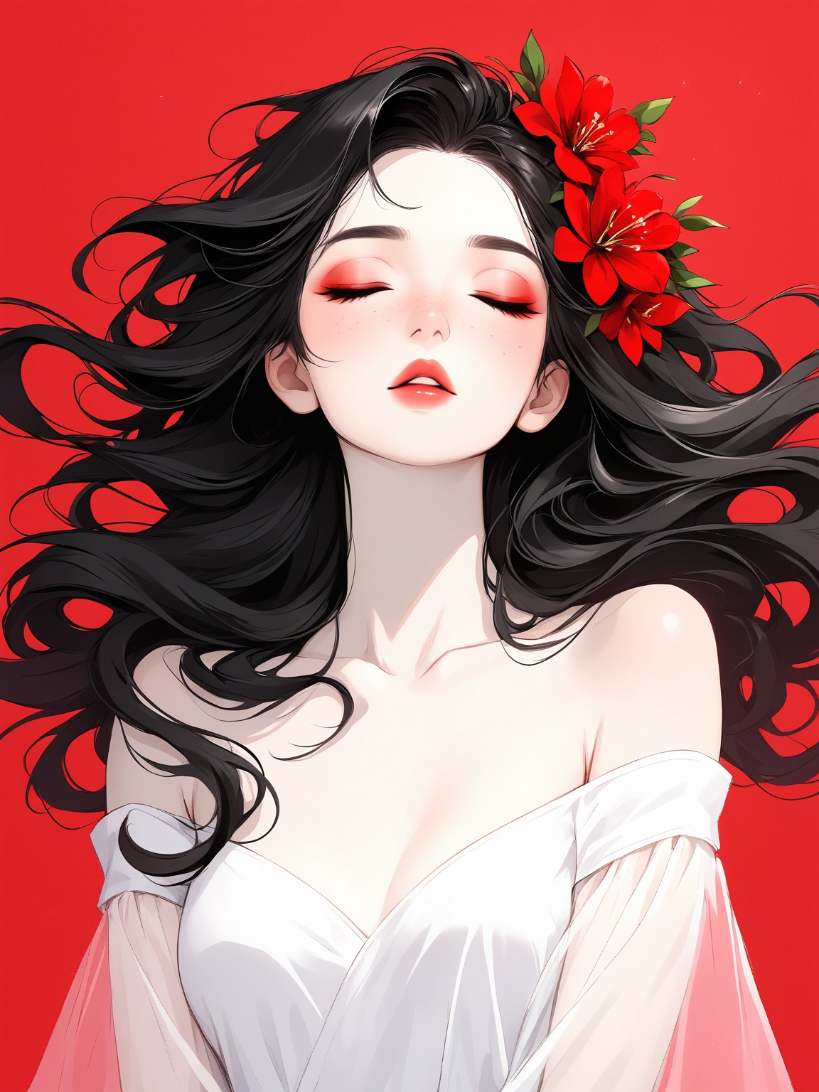 1girl,  solo,  long hair on Tensor.Art