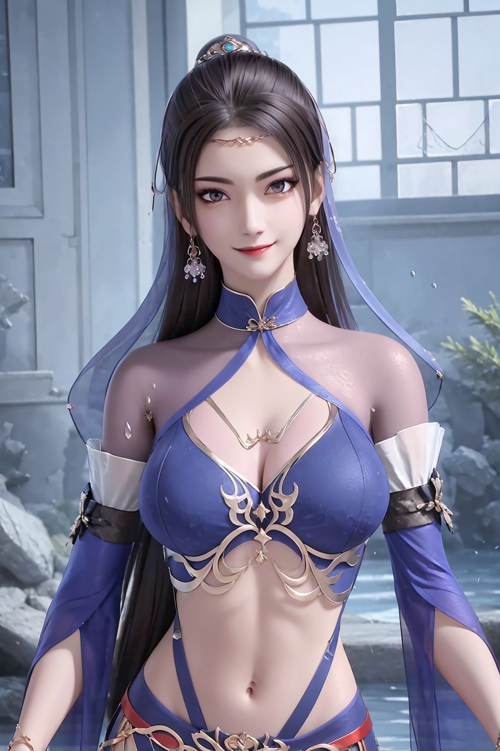 1girl,  solo,  long hair on Tensor.Art