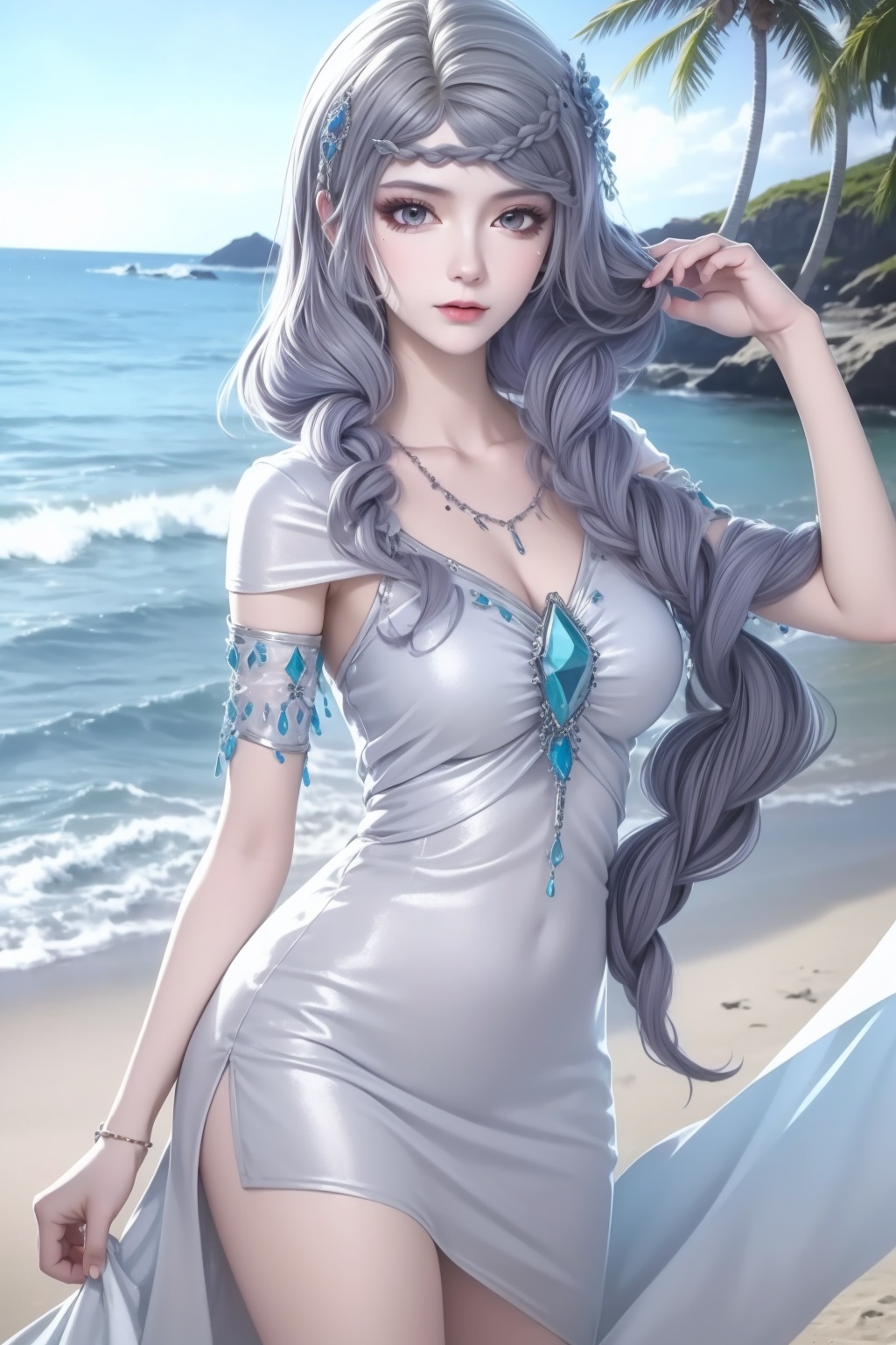 1girl,  solo,  long hair on Tensor.Art
