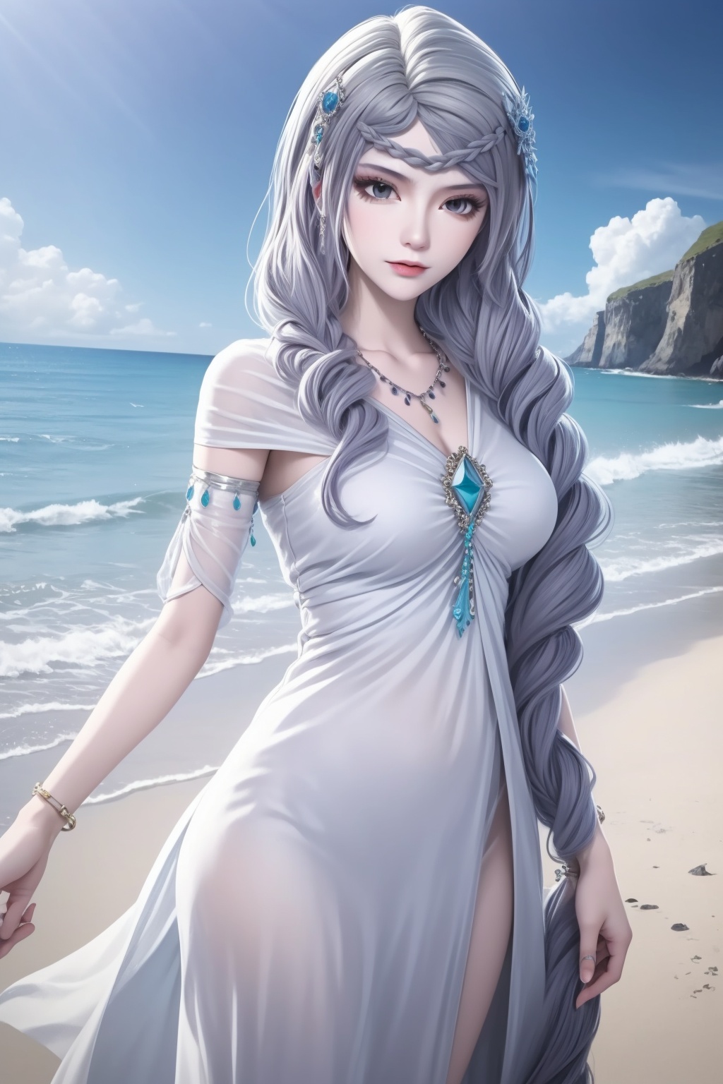 1girl,  solo,  long hair on Tensor.Art