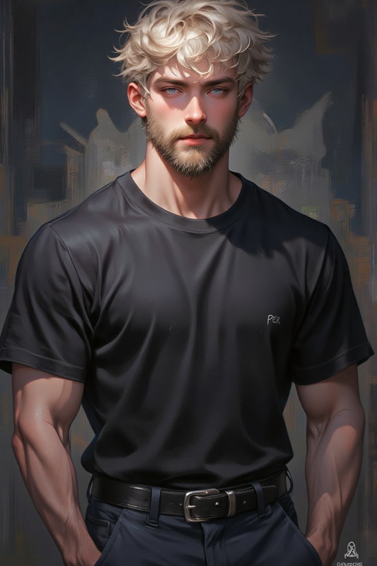 solo,  looking at viewer,  short hair on Tensor.Art