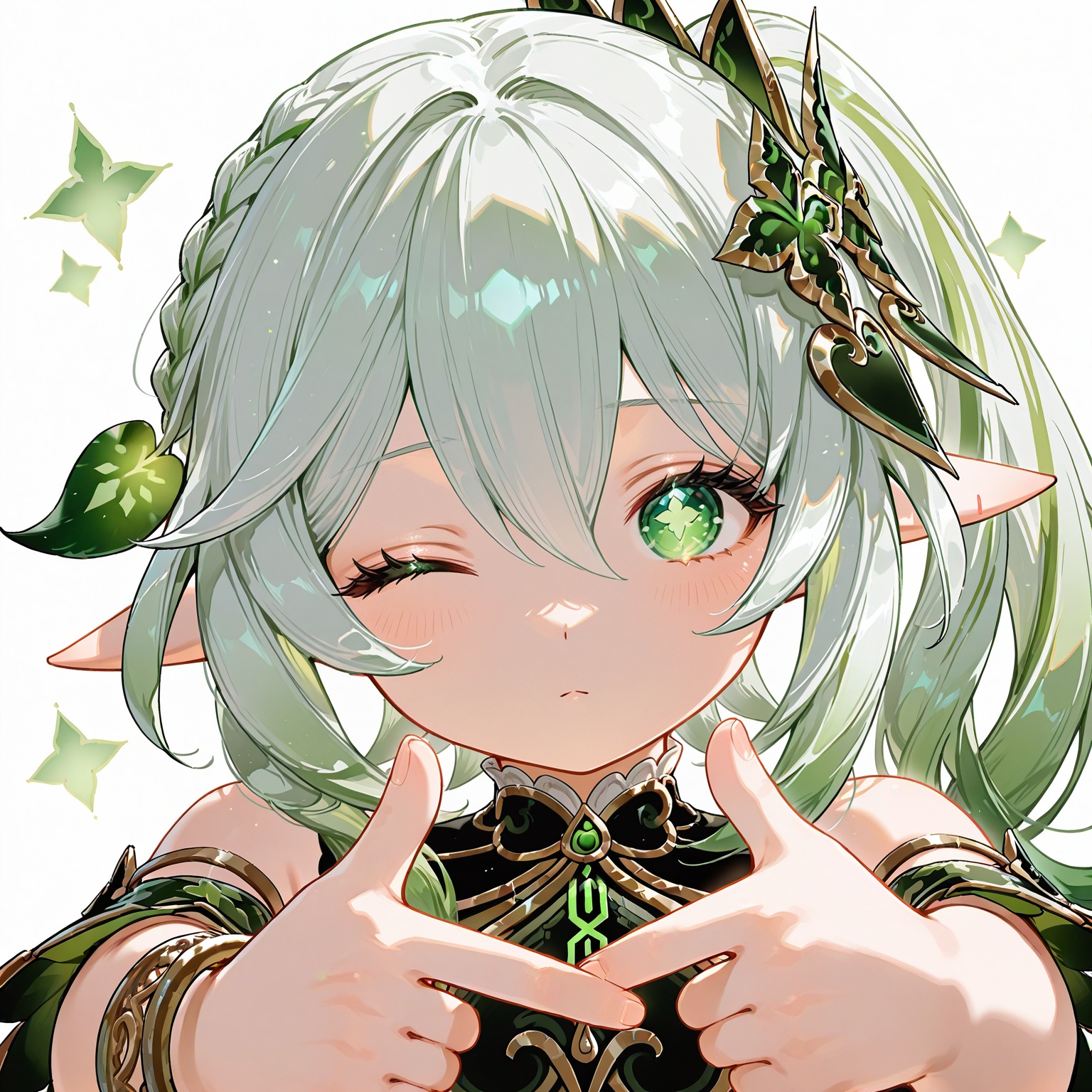 1girl,  nahida \(genshin impact\),  masterpiece on Tensor.Art