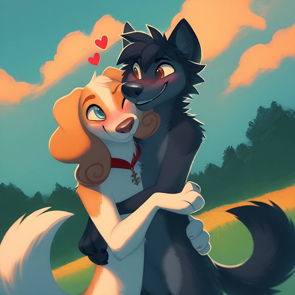mylafox,  bird dog,  canid on Tensor.Art