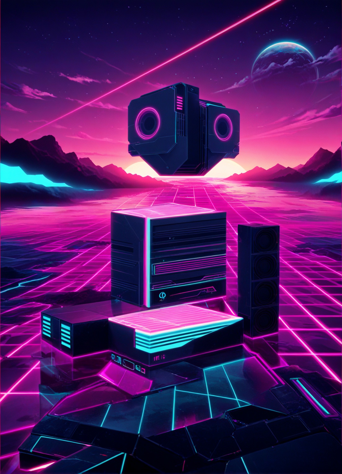 Future technology,  science fiction,  CG fantasy on Tensor.Art