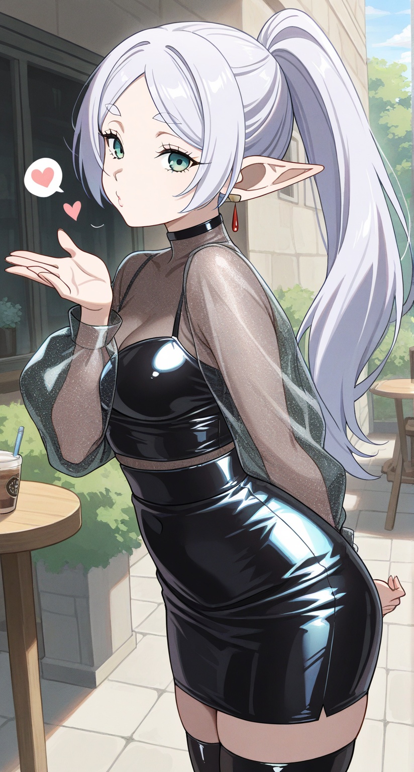 1girl,  solo,  Frieren on Tensor.Art