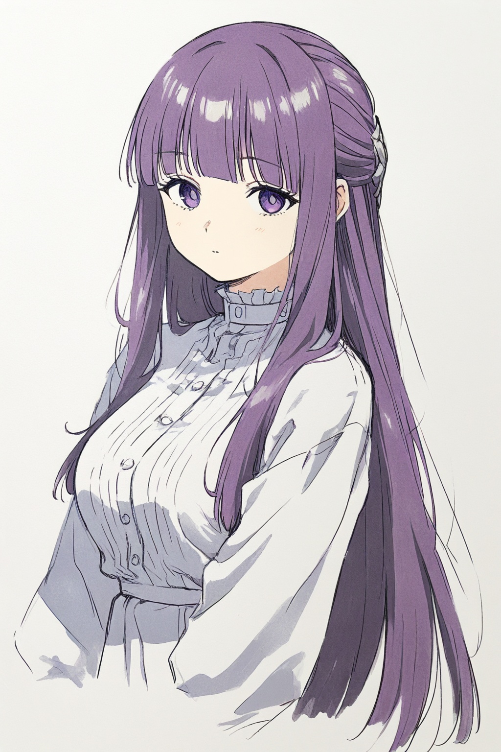 1girl,  fern \(sousou no frieren\),  sousou no frieren on Tensor.Art