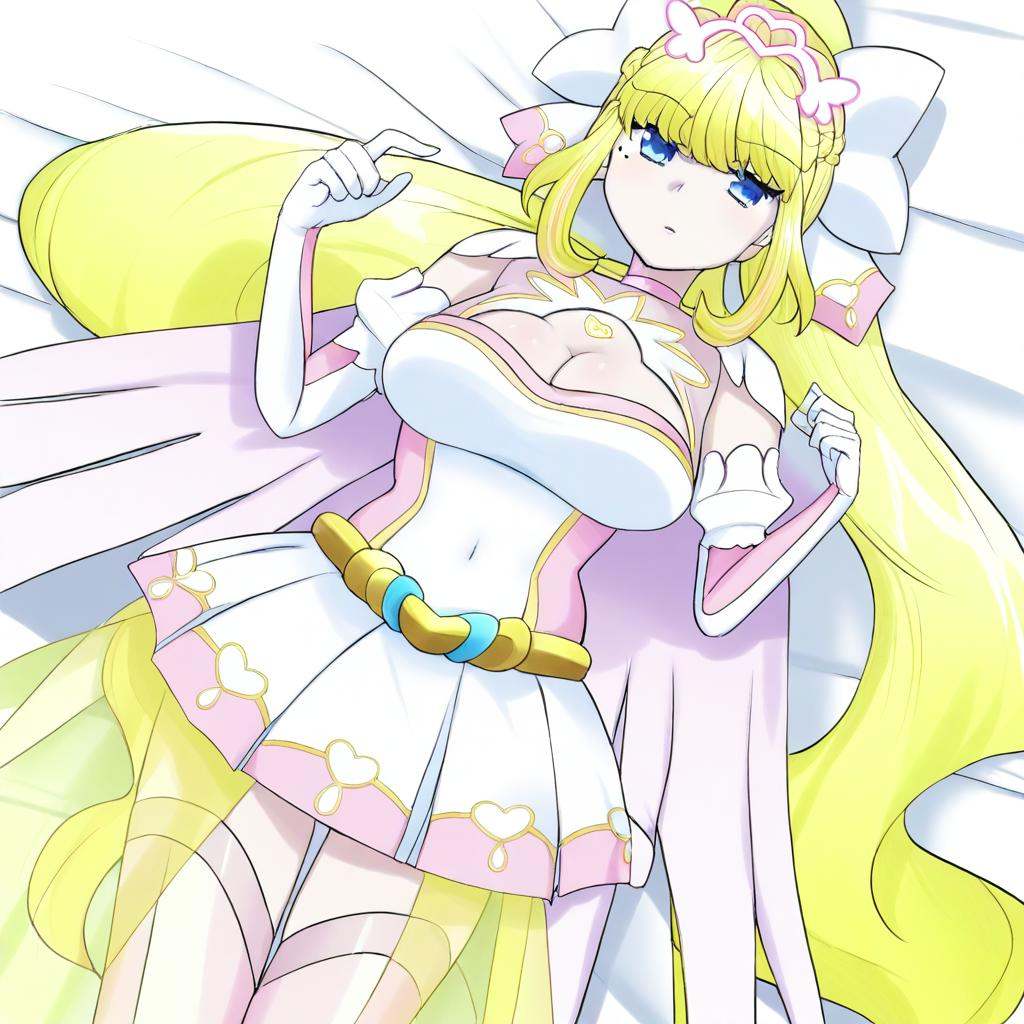 alestia,  magical girl,  large breasts on Tensor.Art