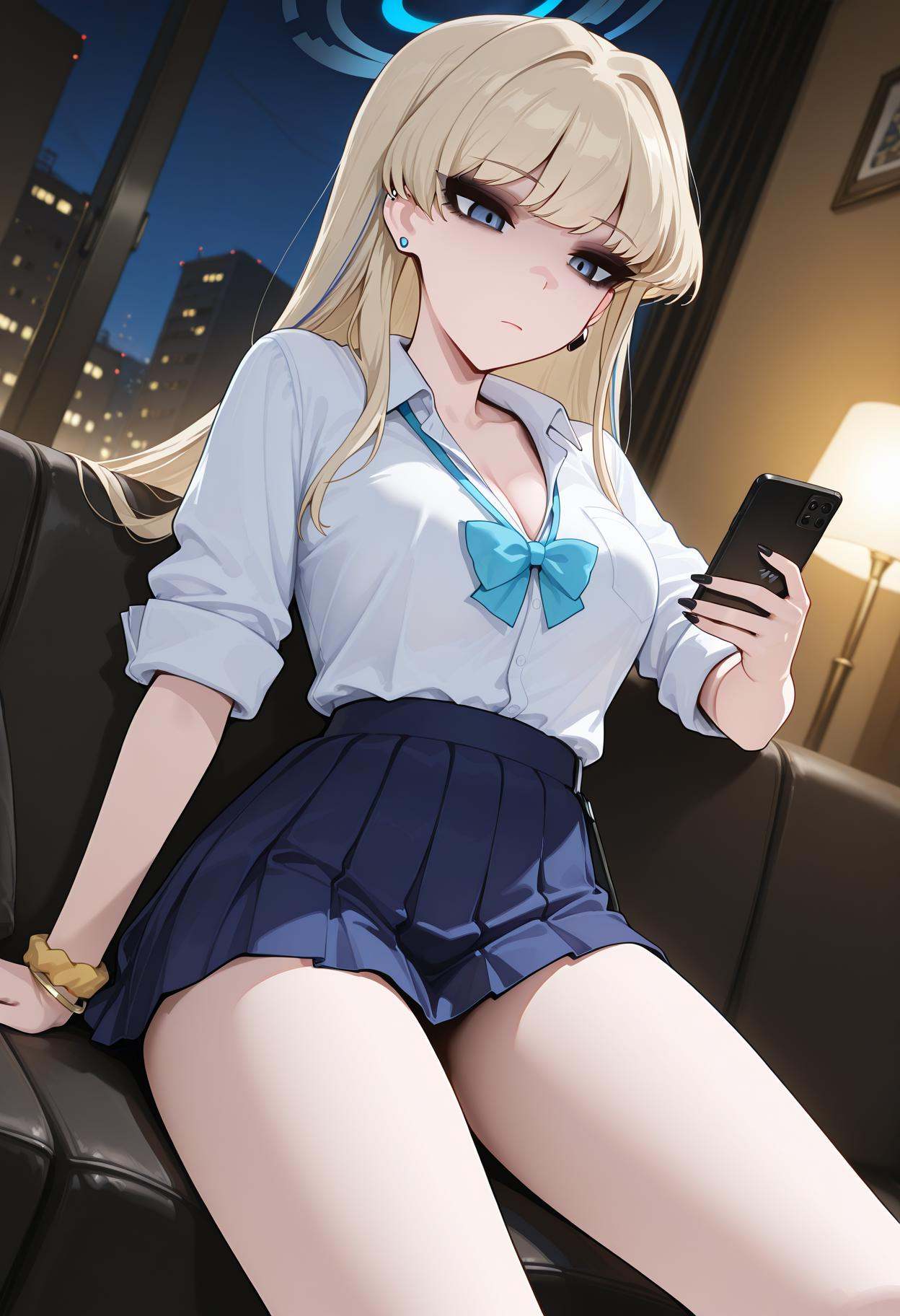 1girl,  toki \(blue archive\),  amesuku gyaru \(cosplay\) on Tensor.Art