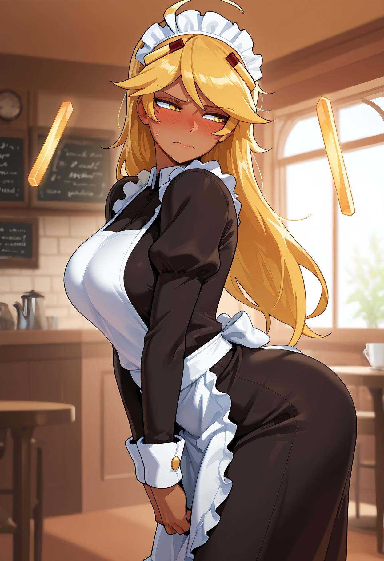 1girl,  mobtalker-blaze,  yellow eyes on Tensor.Art