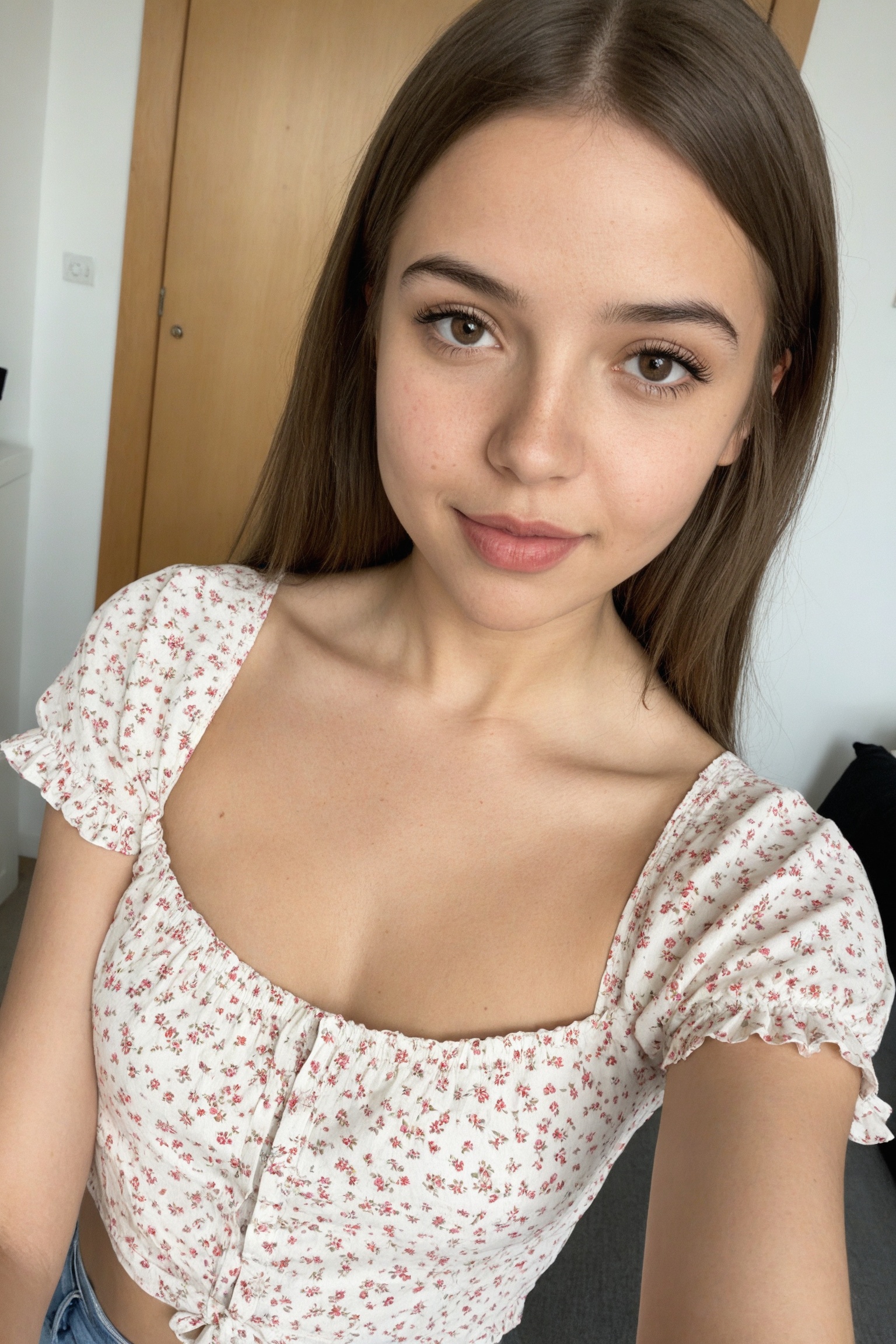 RAW photo,  a portrait photo of Katie Read in casual clothes,  natural skin on Tensor.Art