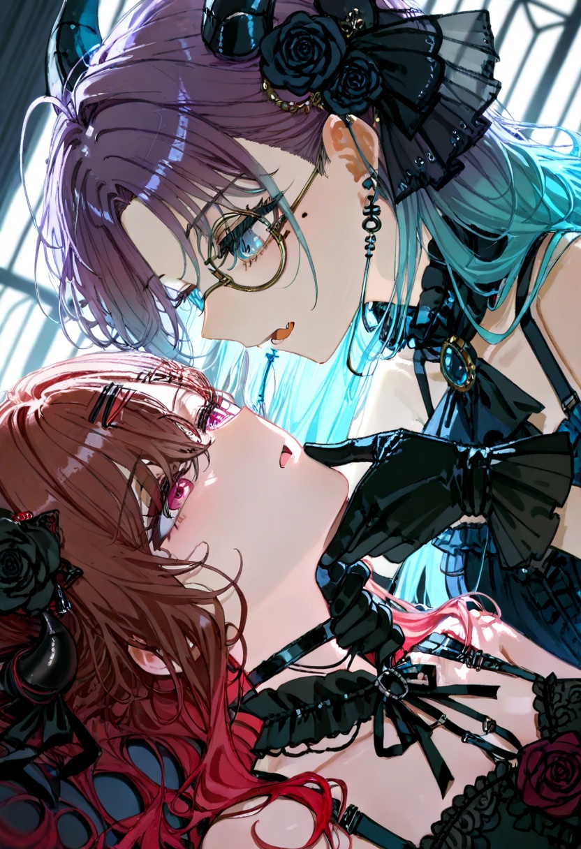 asakura toru,  higuchi madoka,  2girls on Tensor.Art