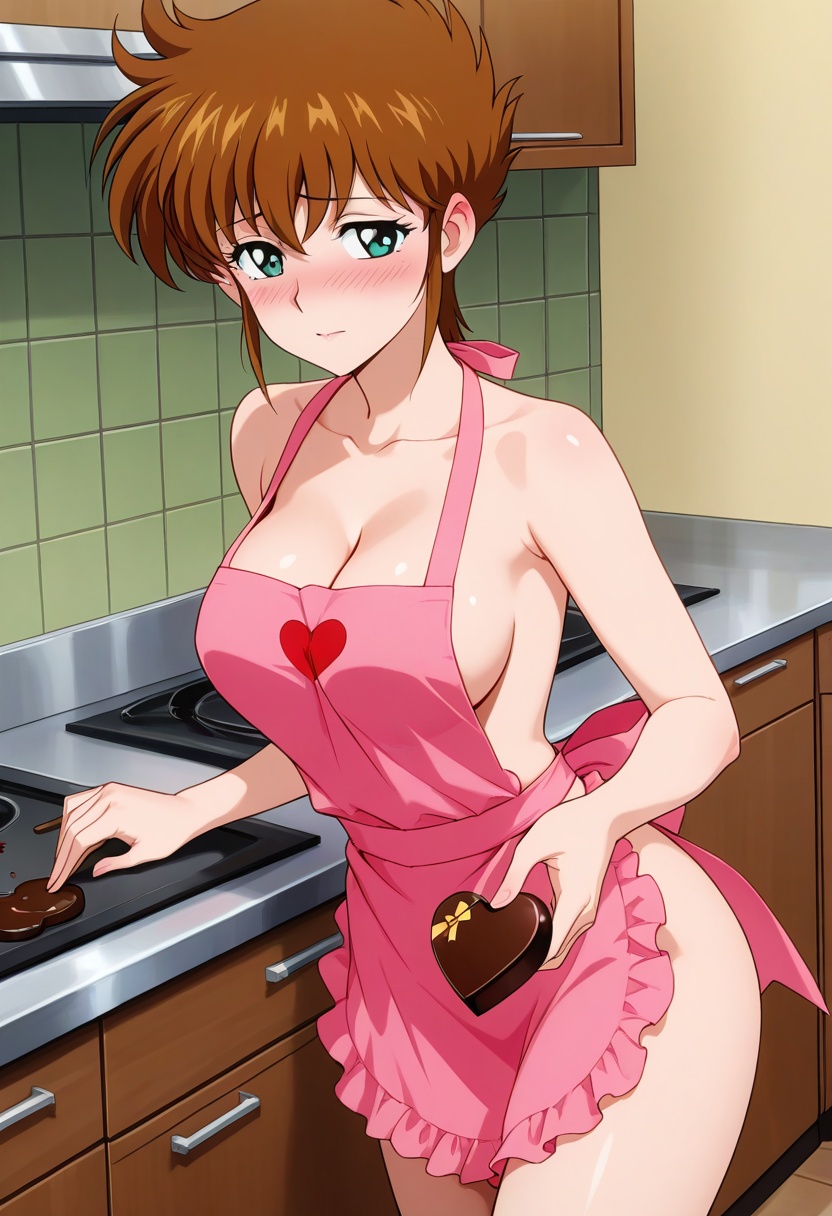 Haruka,  Brown Hair,  Short Hair on Tensor.Art