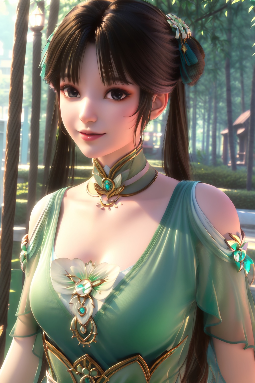 1girl,  solo,  long hair on Tensor.Art