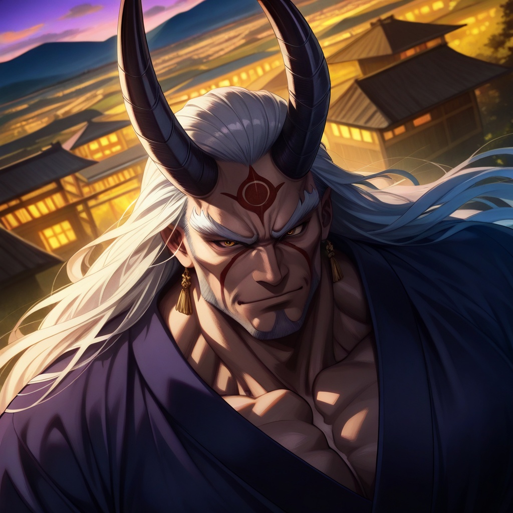 (portrait),  (yaksha),  large male on Tensor.Art