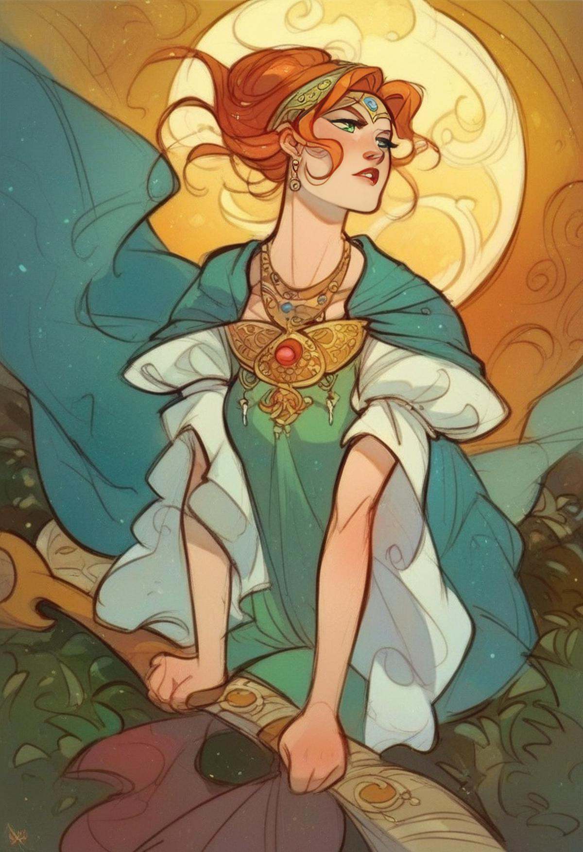 rebecca_style,  fantasy art,  score_9 on Tensor.Art