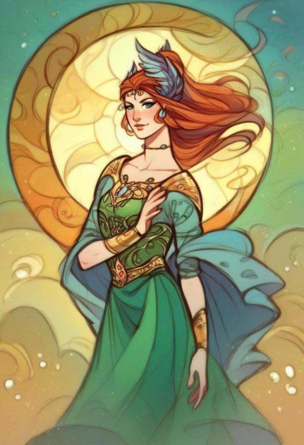 rebecca_style,  fantasy art,  score_9 on Tensor.Art