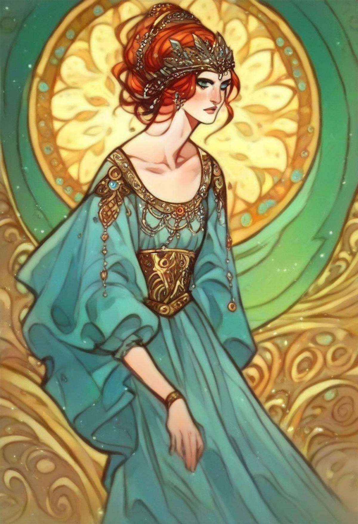 rebecca_style,  fantasy art,  score_9 on Tensor.Art